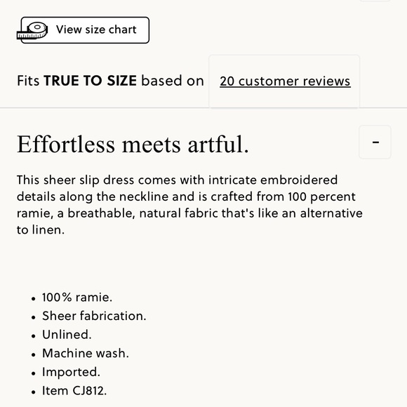 NWT J Crew Embroidered slip dress in ramie in porcelain pink size small - Picture 7 of 8